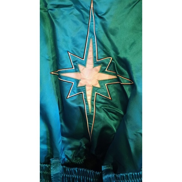 Polaris Teal Jacket Womens M Snowmobile Thermoloft Insulated Union Made VINTAGE - Picture 7 of 8